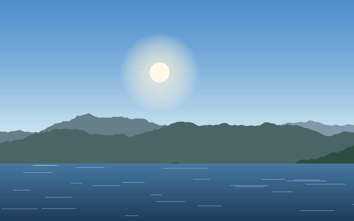 Landschaftsillustration
