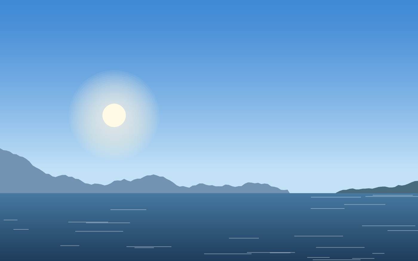 Landschaftsillustration