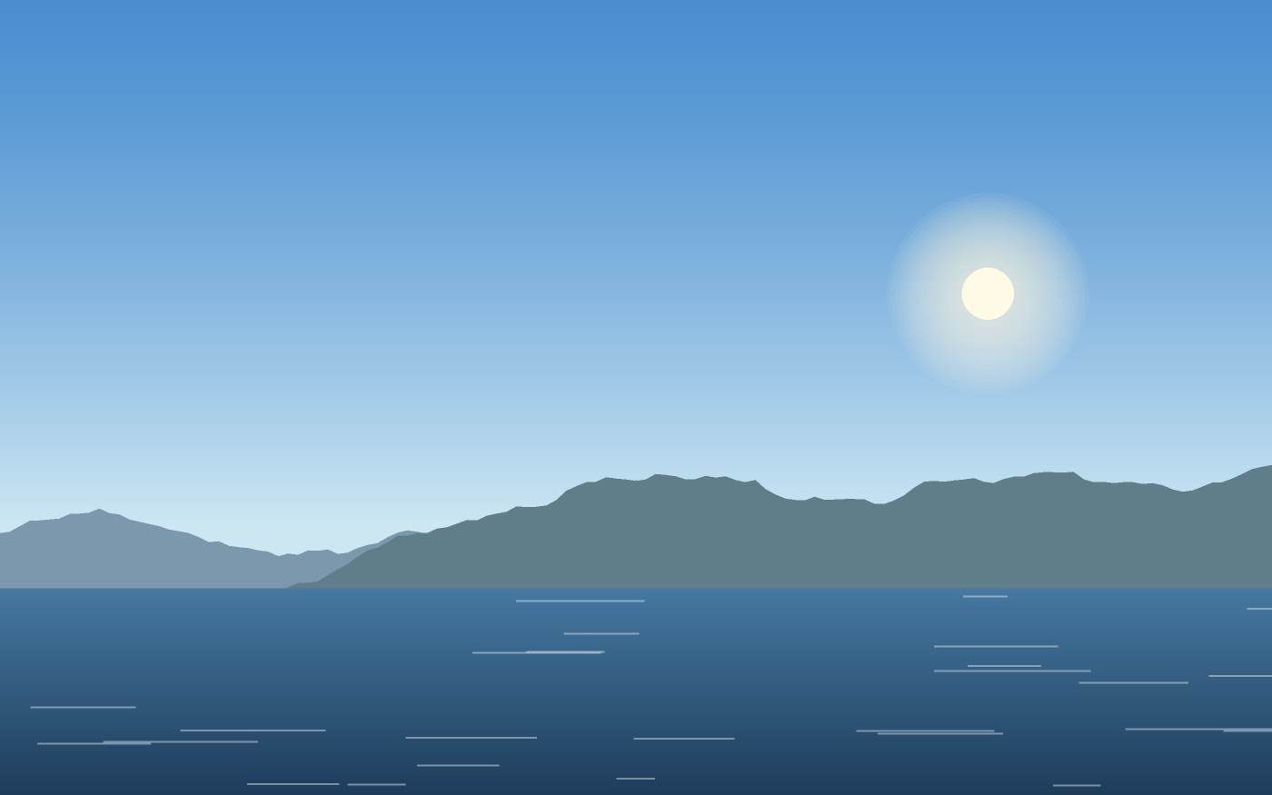 Landschaftsillustration