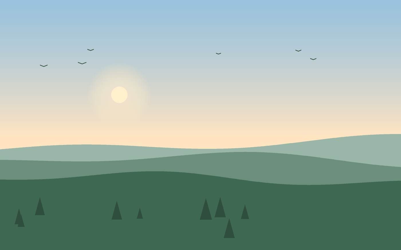 Landskabsillustration