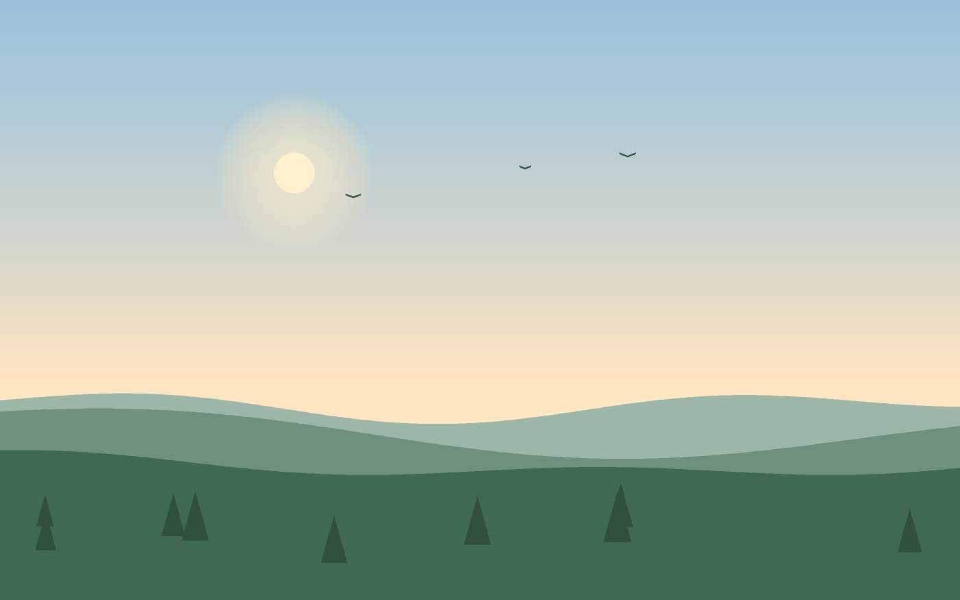 Landskabsillustration