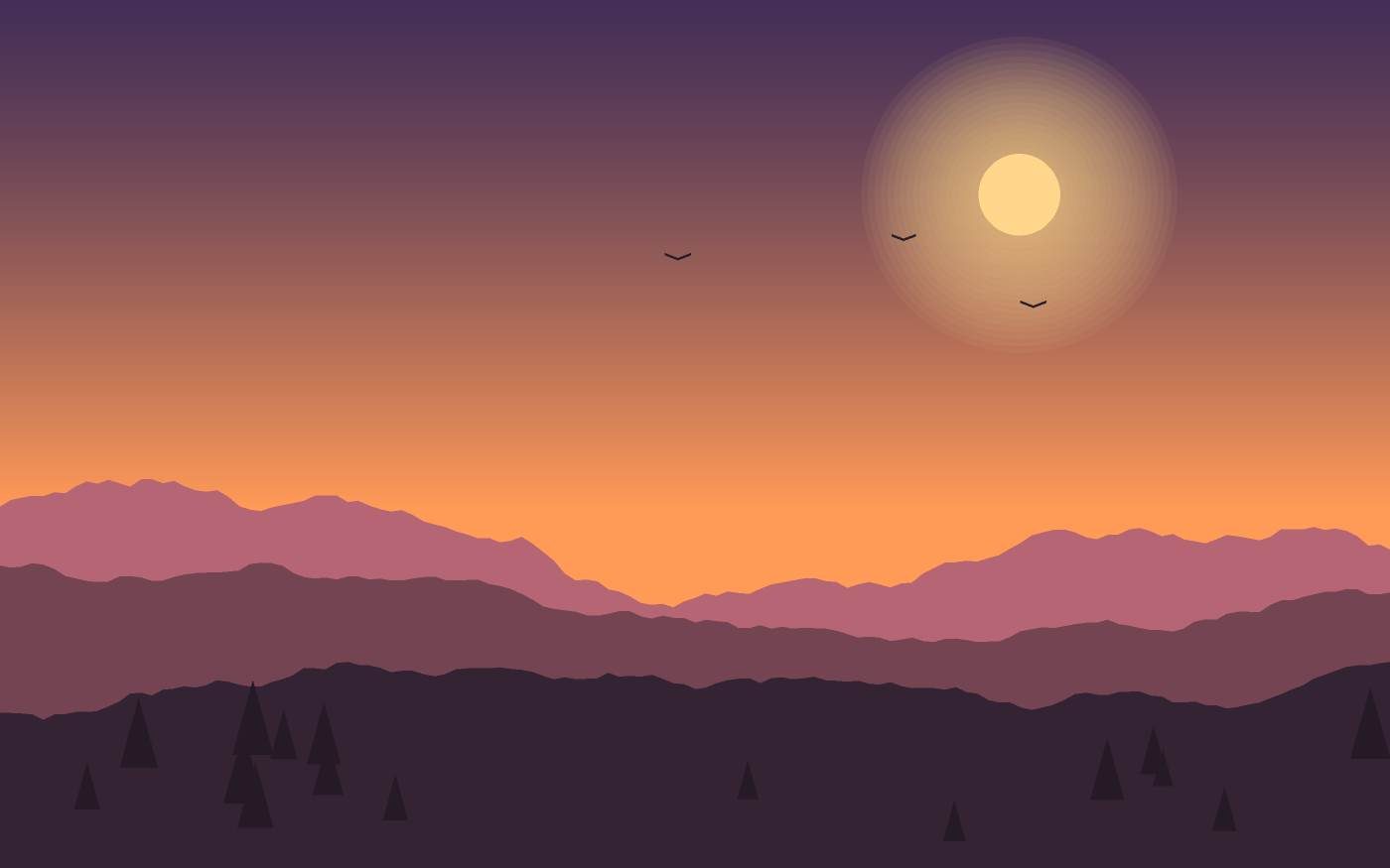 Illustration de paysage