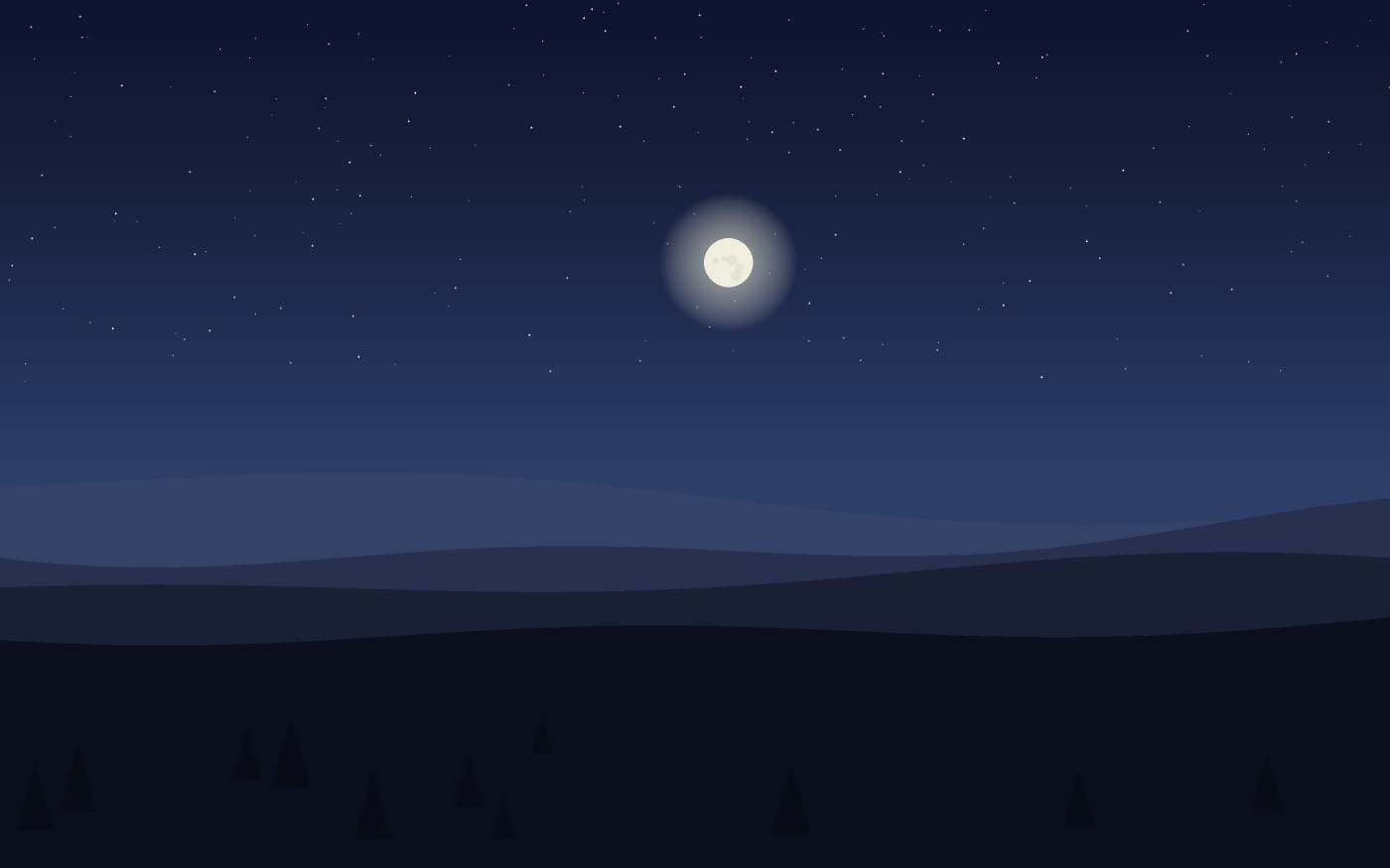 Illustrazione di un paesaggio