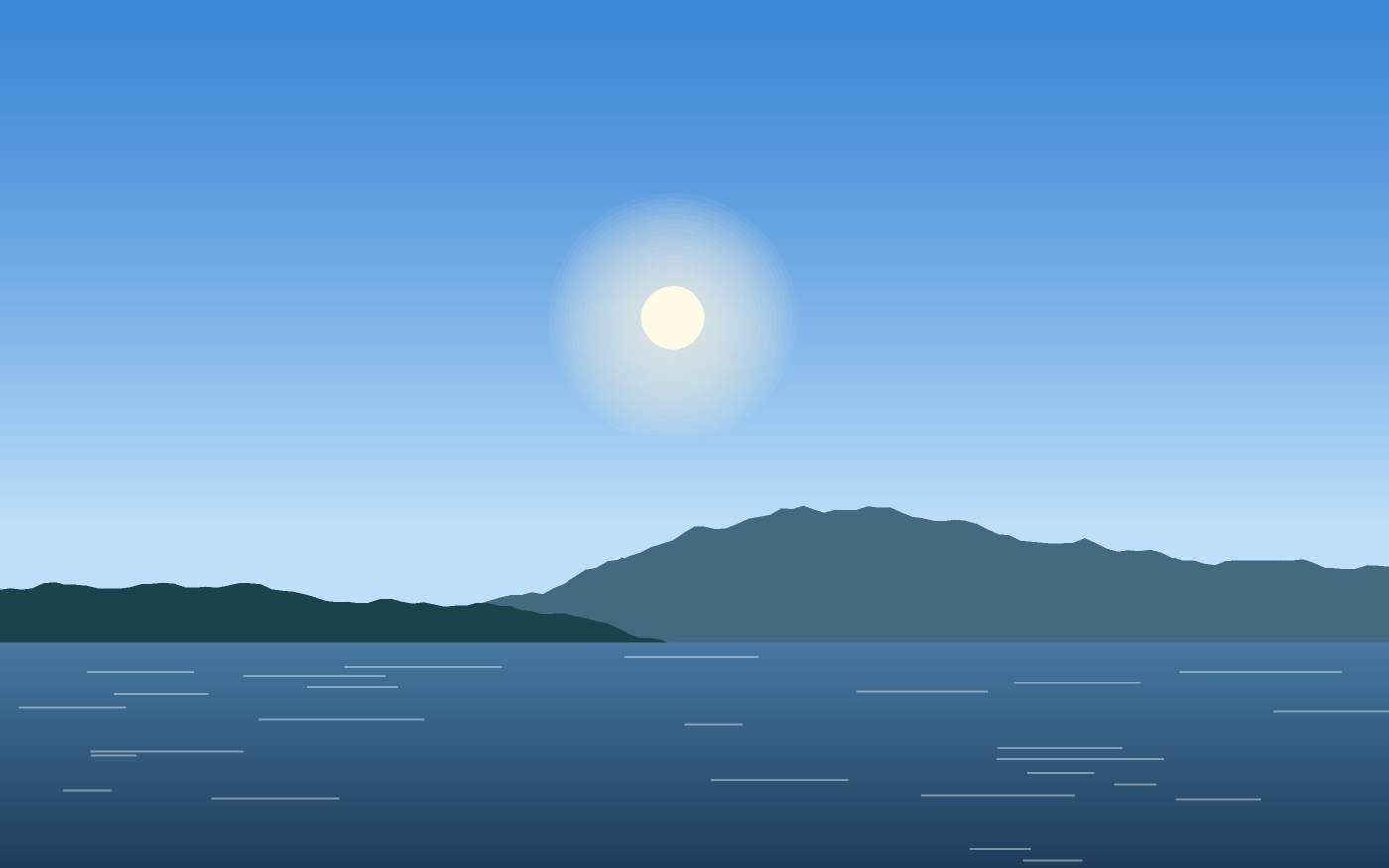 Landschapsillustratie