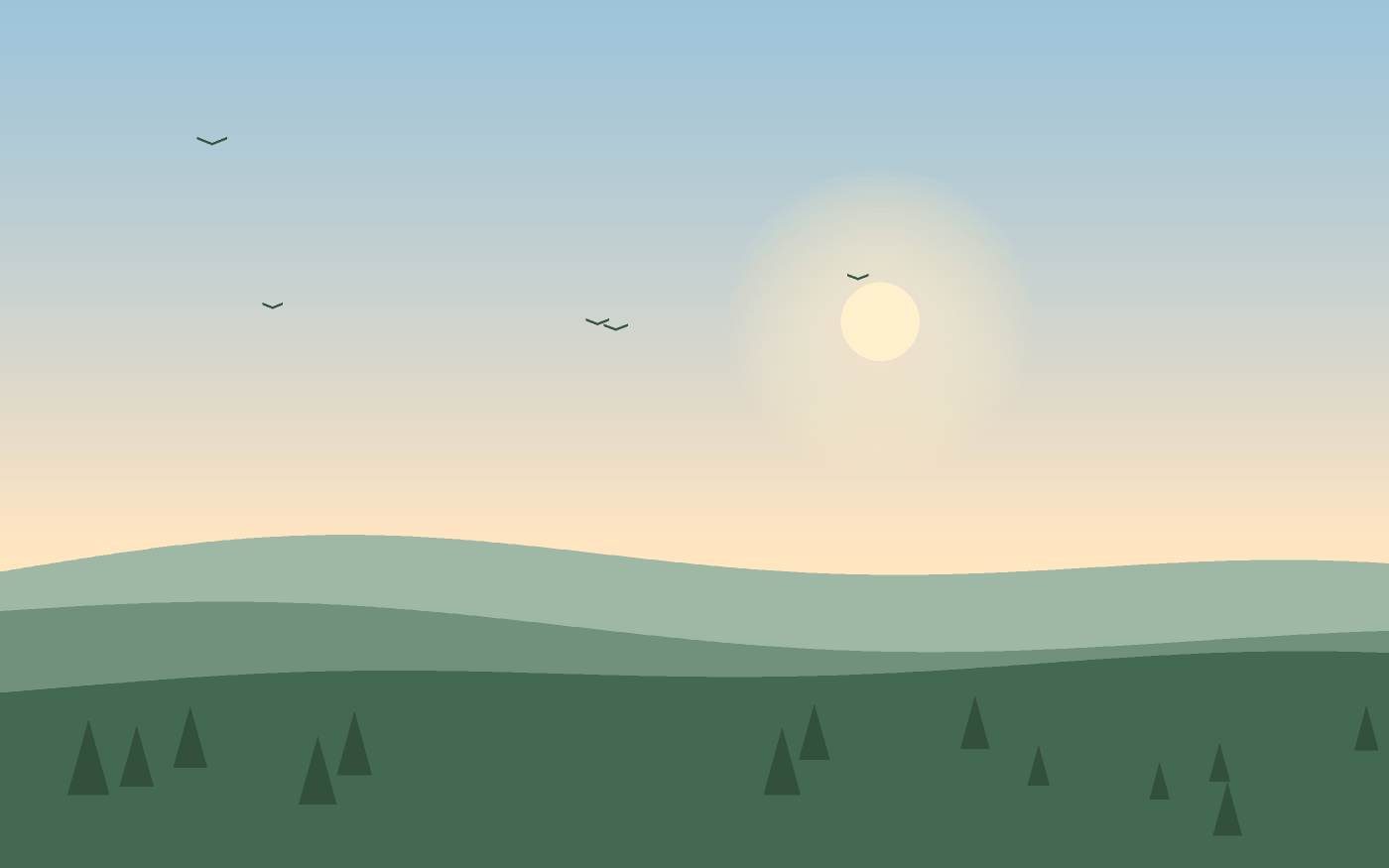Landscape illustration