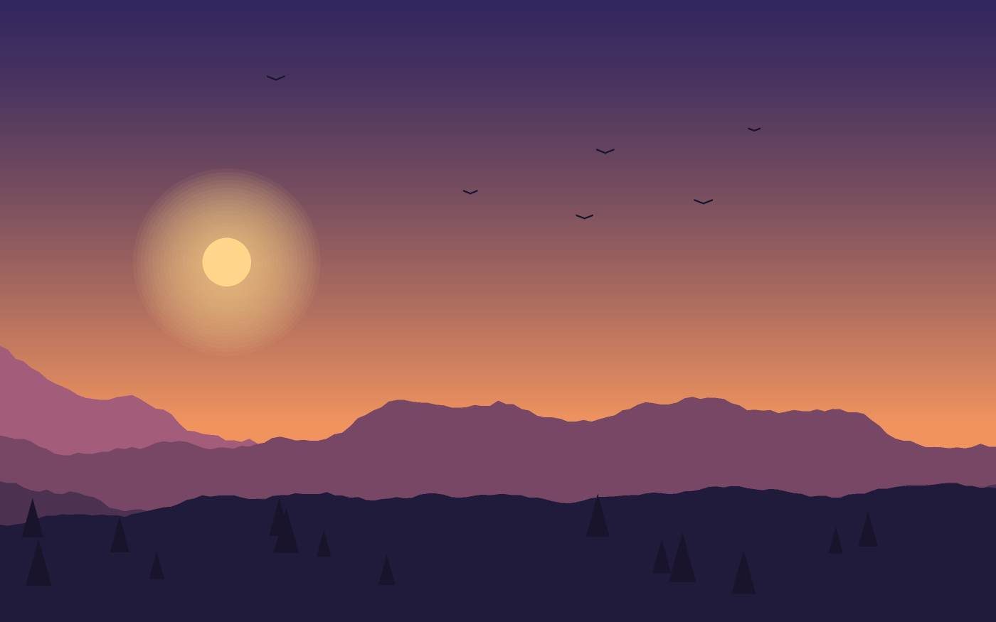Landscape illustration